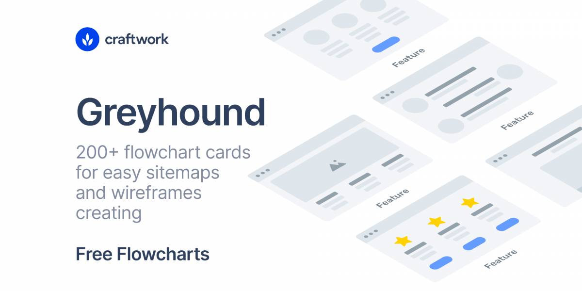 Greyhound Flowcharts 2 figma free