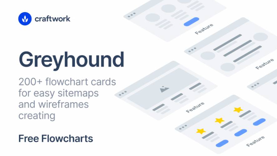 Greyhound Flowcharts 2 figma free