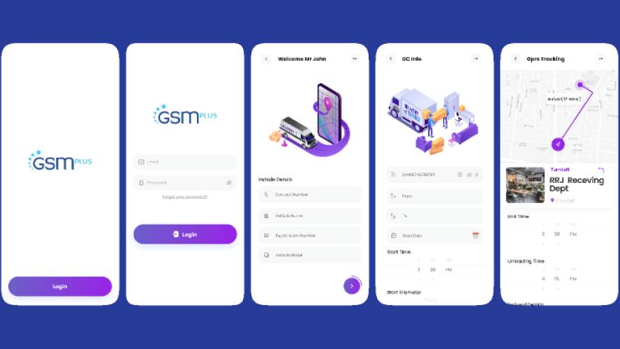 GSM ERP Figma Mobile App Template