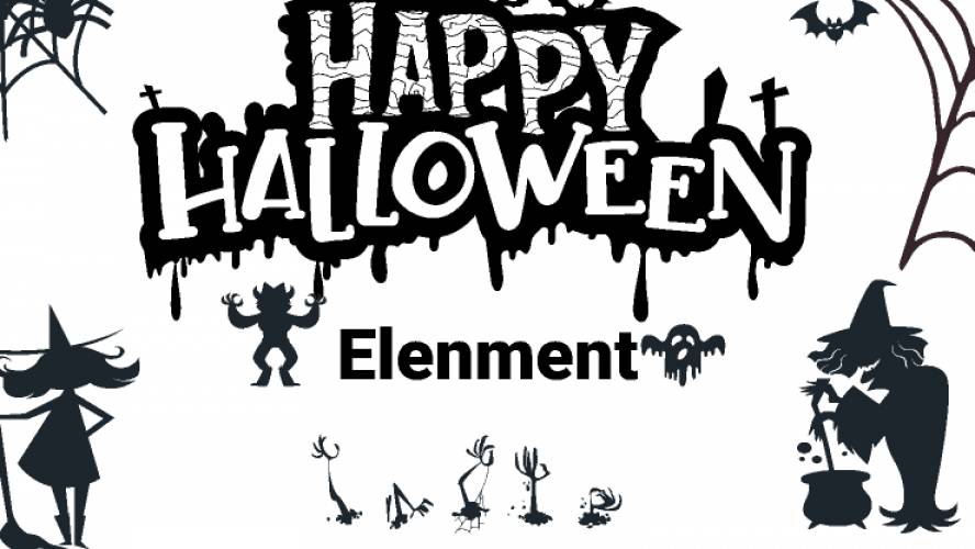 Halloween Element Figma Free