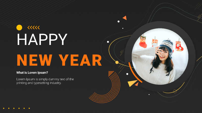 Happy new year figma templates