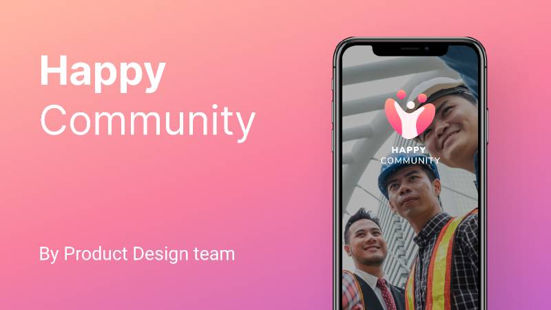 HappyCommunity (Ver2) Figma Mobile App Template