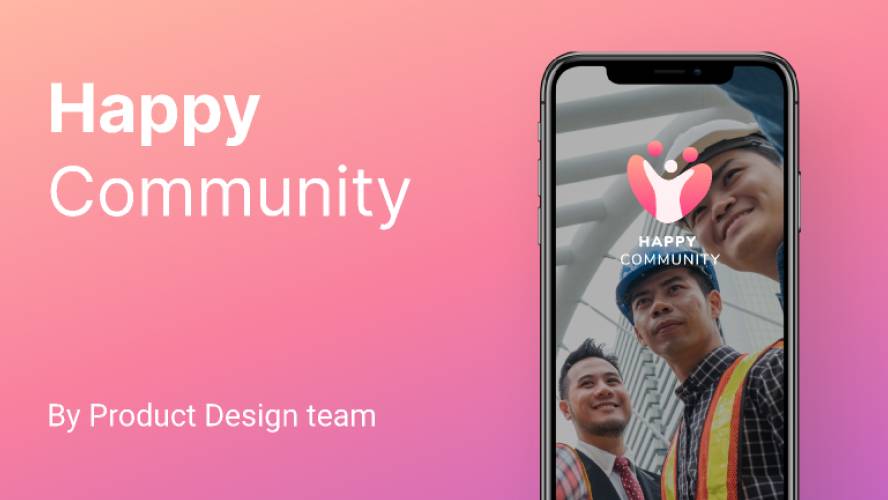 HappyCommunity (Ver2) Figma Mobile App Template