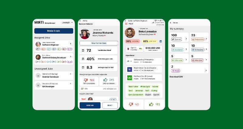 Hiring Manager Figma Mobile App