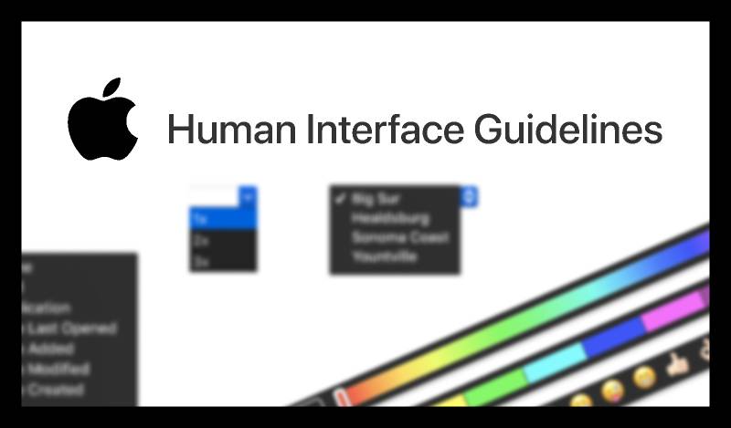 Human Interface Guidelines