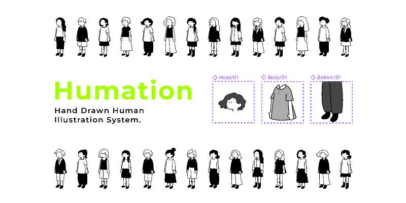 Humation / Human Illustration System