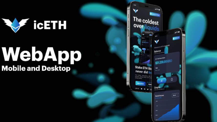 icETH Web App Figma Ui Kit Template