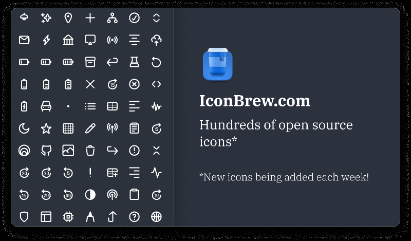 IconBrew Figma Icon Pack
