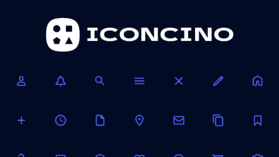 ICONCINO (v1.3.0) - Open source icons figma free download