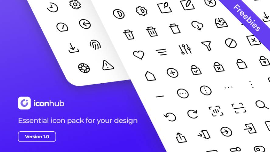 Iconhub figma icons free download