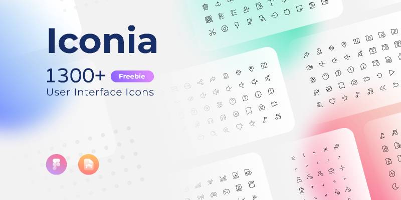 Iconia Freebie - User Interface Icon Figma Free Download