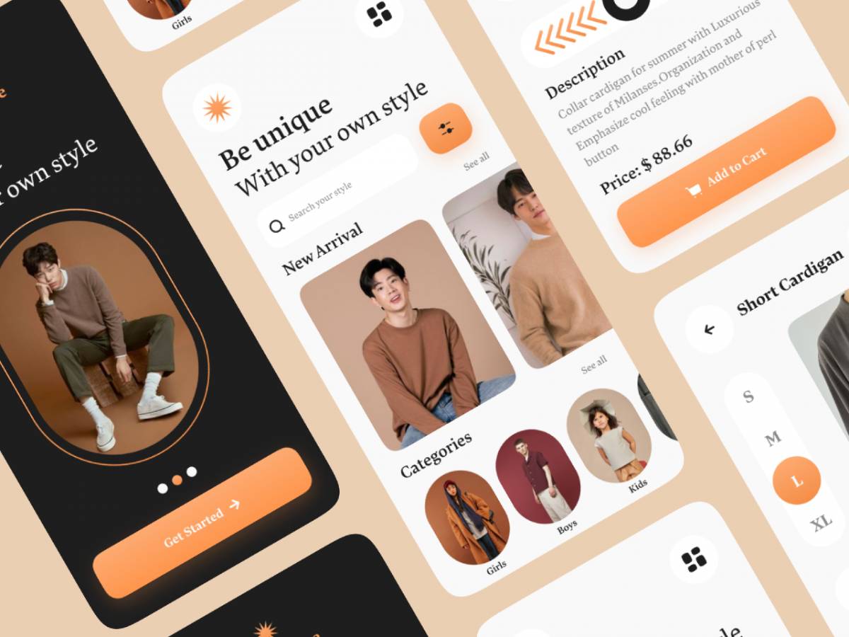 Ideate Design - E-Commerce app Figma Template