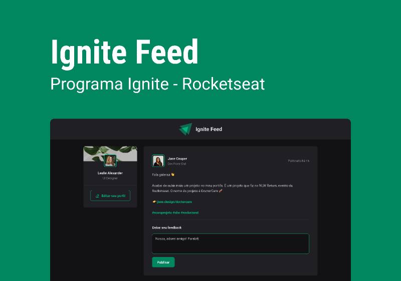 Ignite Feed - Figma Web Material