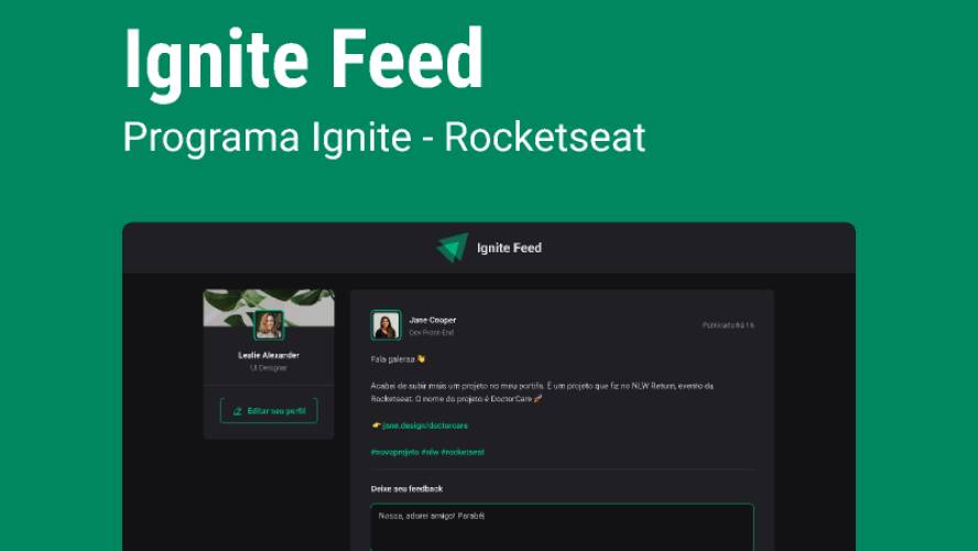 Ignite Feed - Figma Web Material