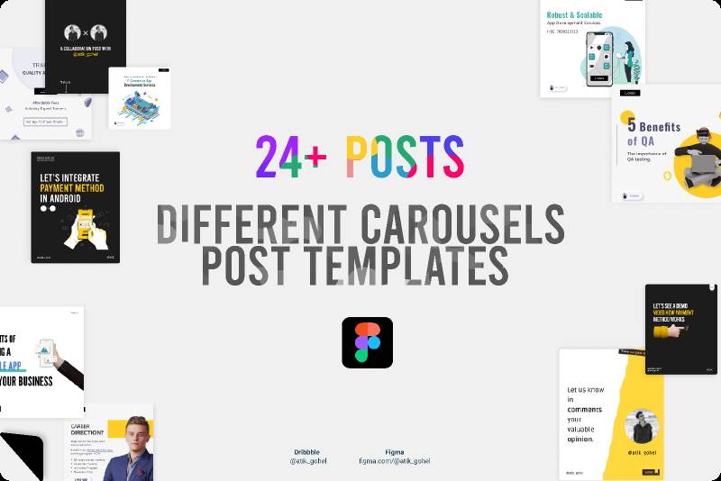 Instagram  Carousel Template