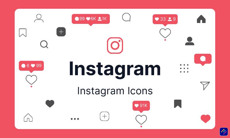 Instagram Icons Figma Template