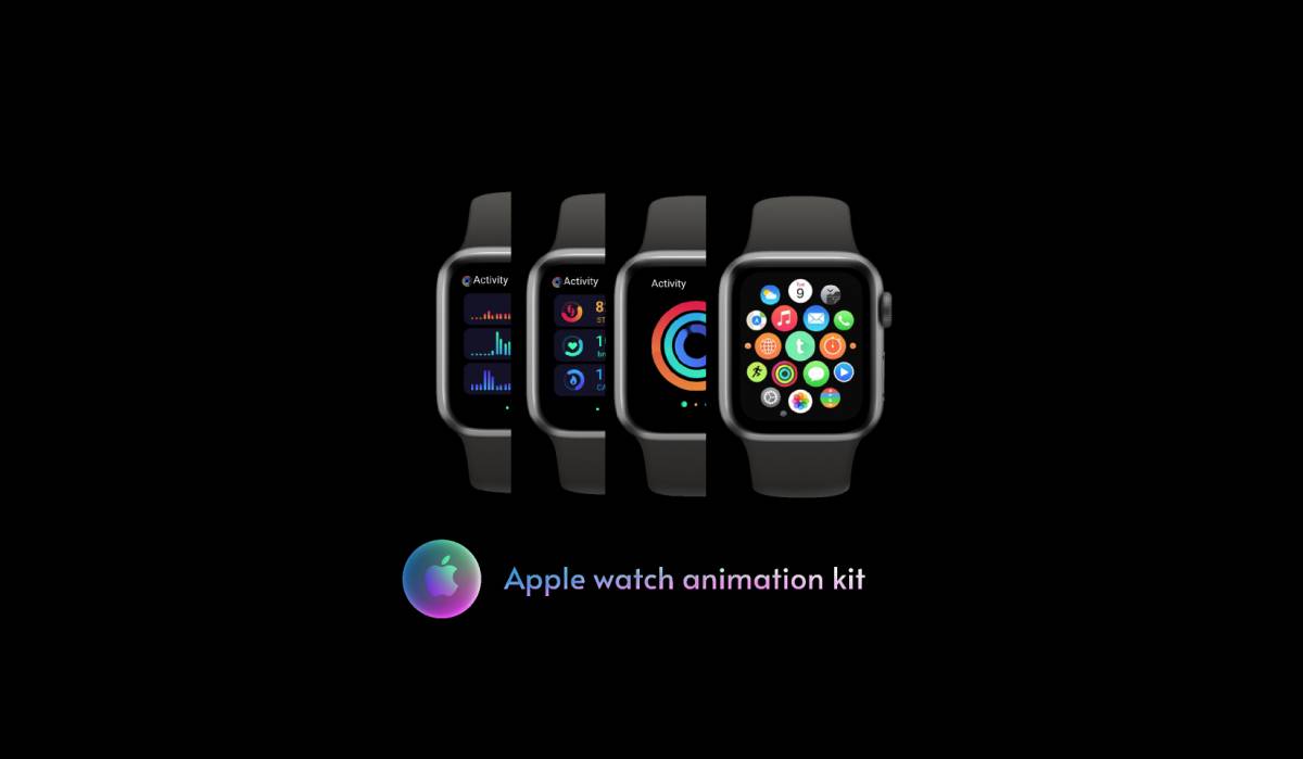 Interaction Design : Apple watch Figma Template