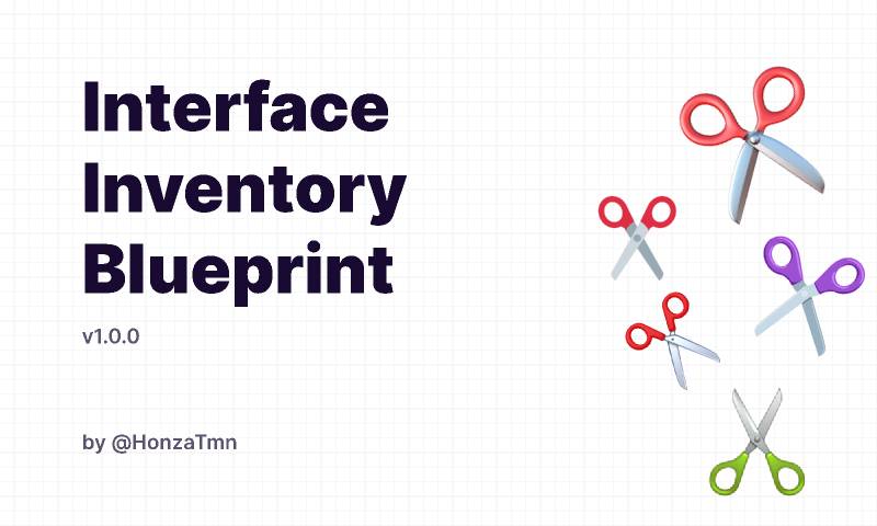 Interface Inventory Blueprint Figma Template