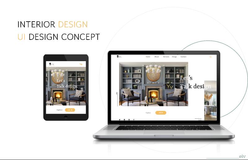 Interior Design - Figma Website Template