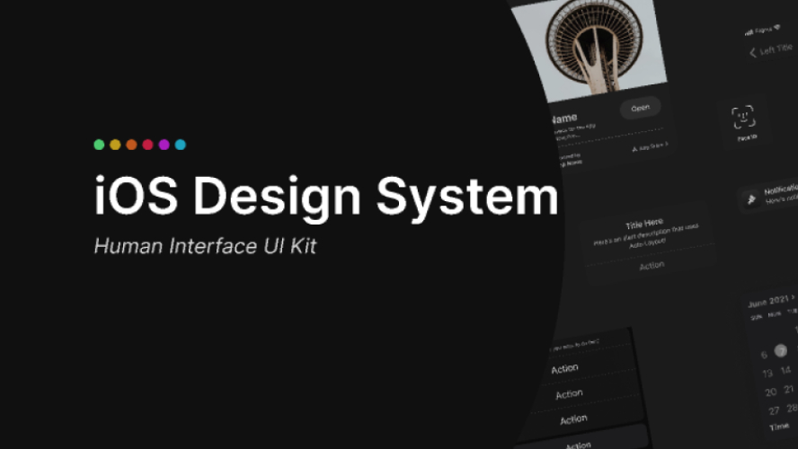 iOS Design System Figma UI Kit