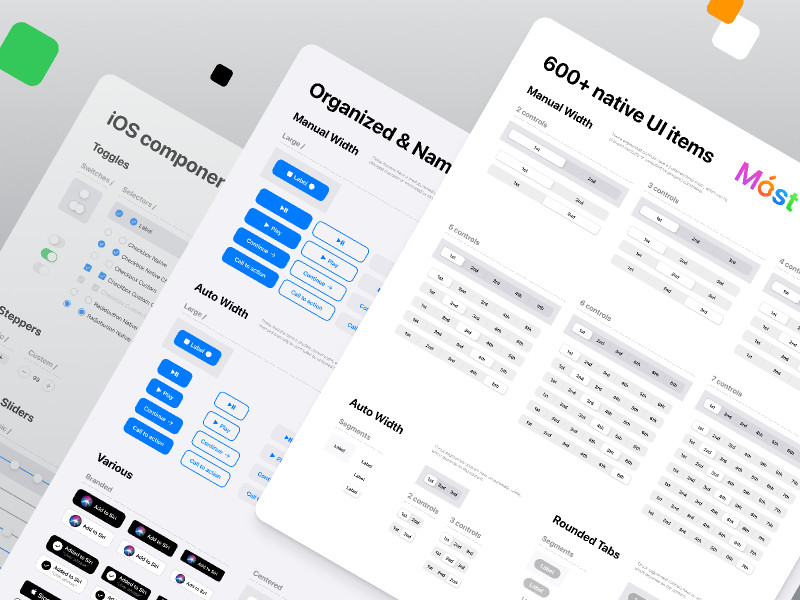 iOS design system — Free UI kit