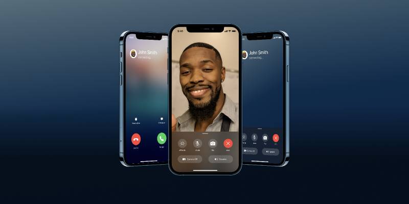 iOS Phone & Facetime Call UI Figma