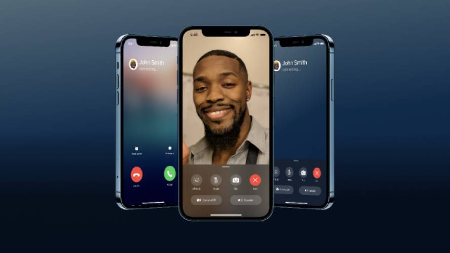 iOS Phone & Facetime Call UI Figma
