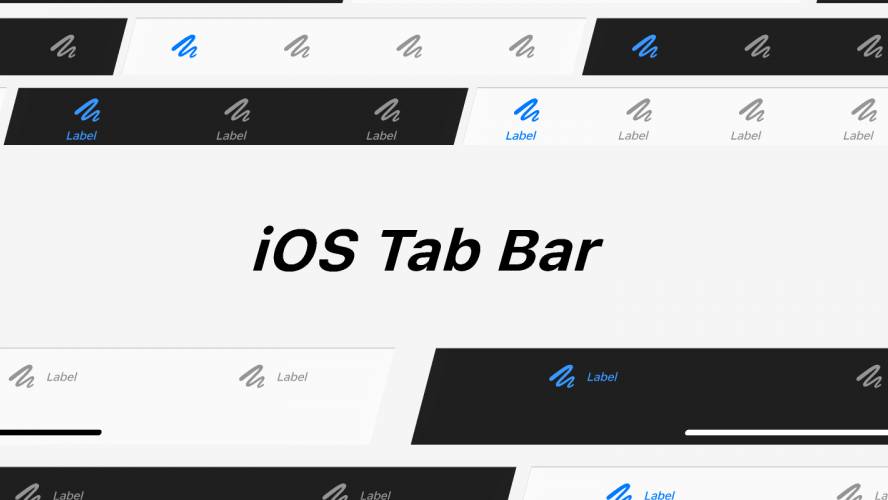 iOS Tab Bar Figma free