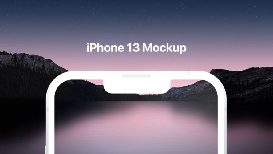 iPhone 13 Mockup Figma Template