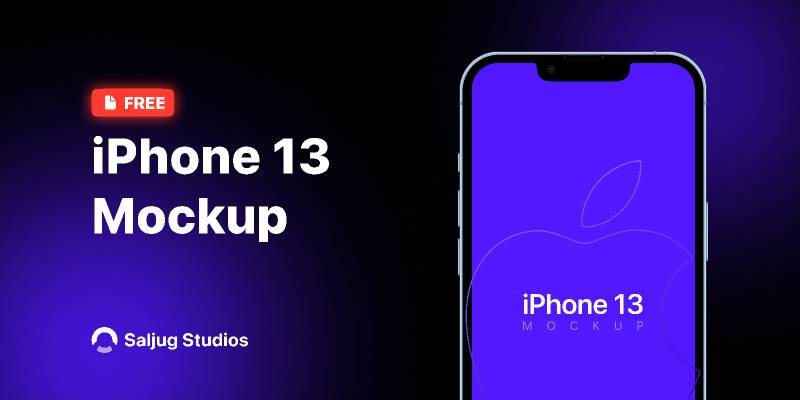 iPhone 13 Mockup Figma Ui Kit