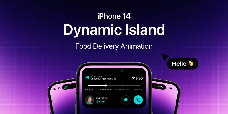 iPhone 14 Dynamic Island Animation Figma Mobile Ui Kit