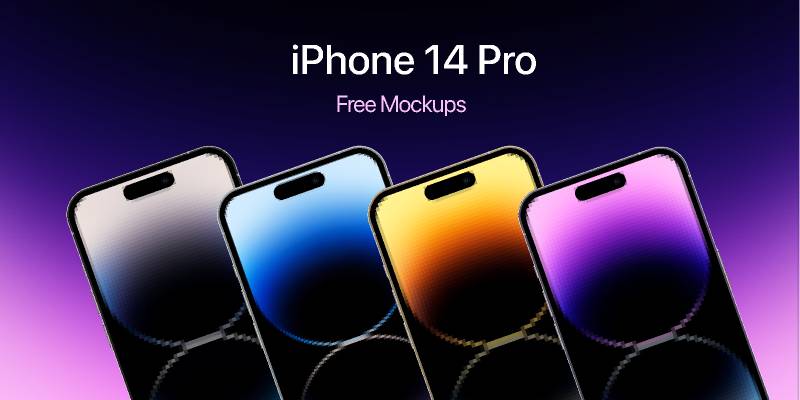 iPhone 14 Mockup Free Figma Template