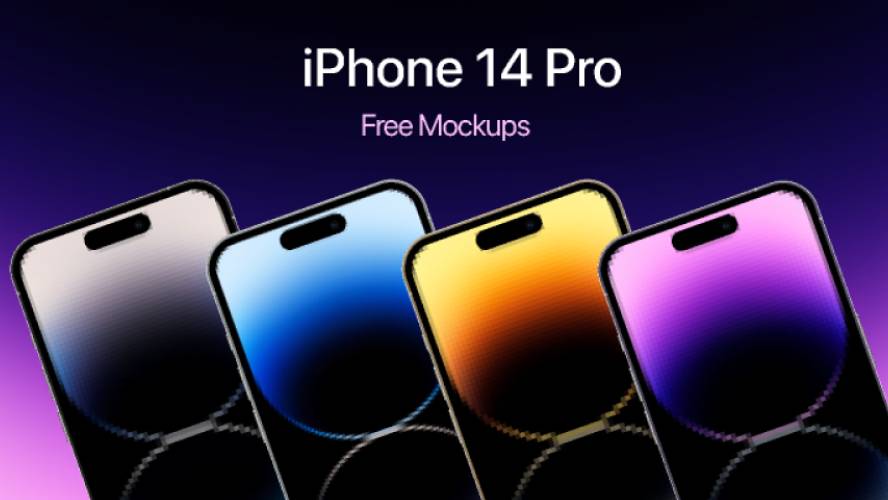 iPhone 14 Mockup Free Figma Template