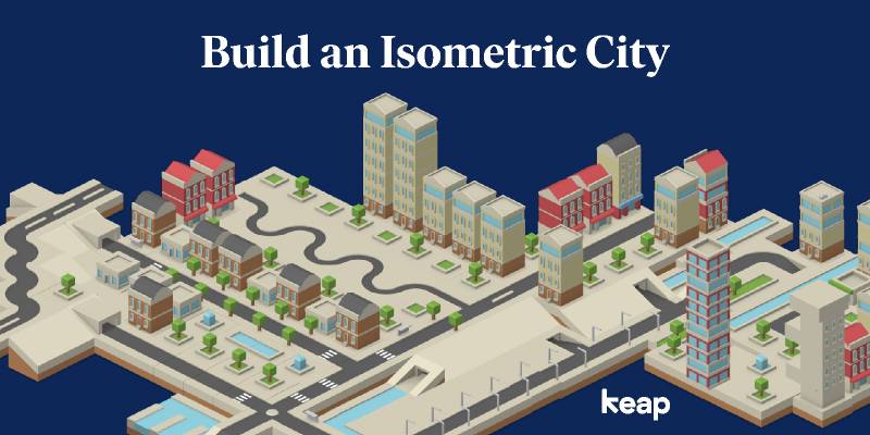 Isometric City Template figma free