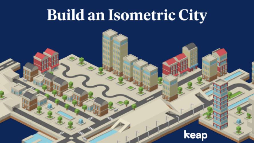 Isometric City Template figma free