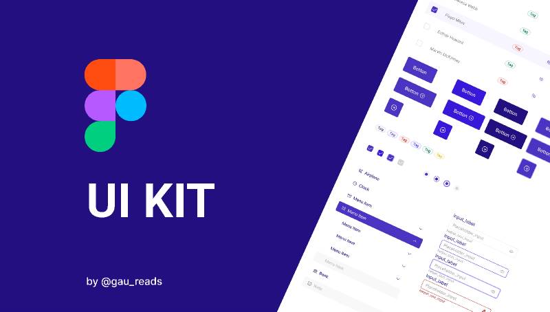 IU-kit for CRM admin panels and everything figma resource