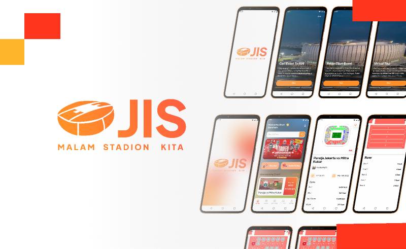 Jakarta International Stadium Figma Mobile Template