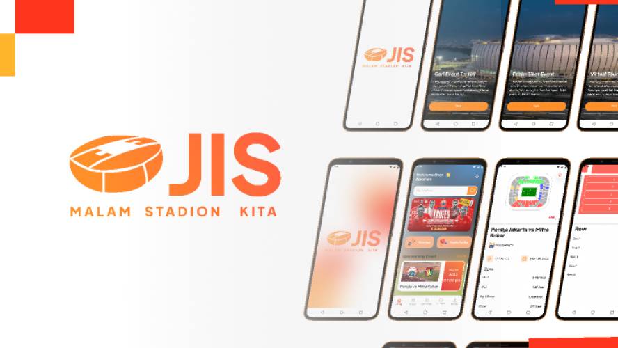 Jakarta International Stadium Figma Mobile Template