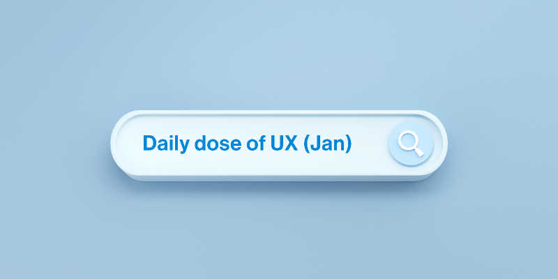 January 2021 Daily UX Design