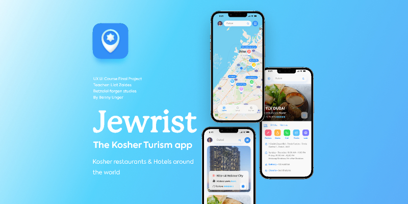 Jewrist - Travel App Figma Free Mobile Template