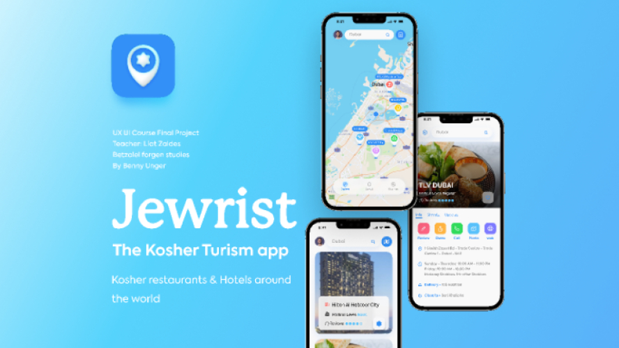 Jewrist - Travel App Figma Free Mobile Template