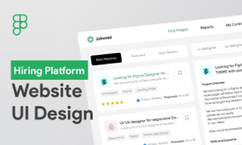 Job Portal Website Figma Free Template