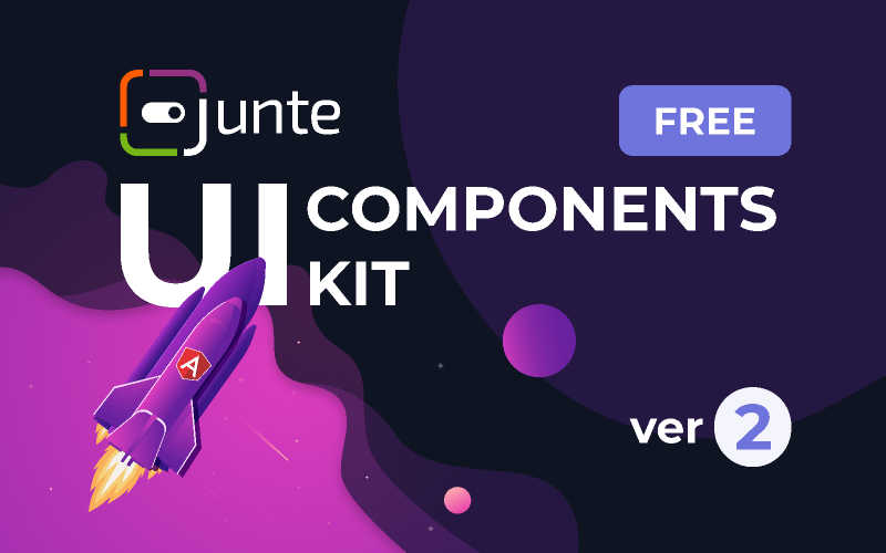Junte UI Components kit Figma Template