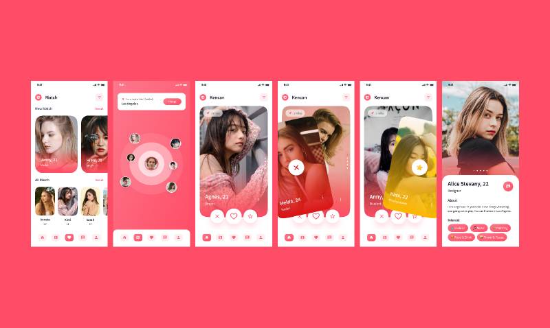 Kencan - Figma Dating App UI Kit