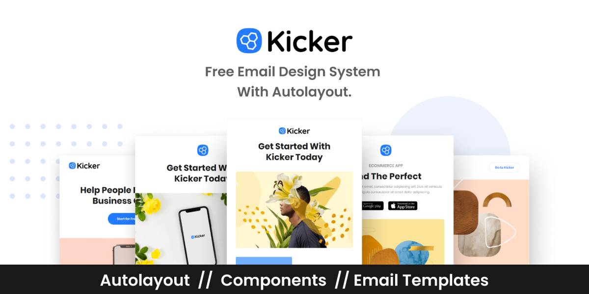 Kicker - Email Design System For Startup
