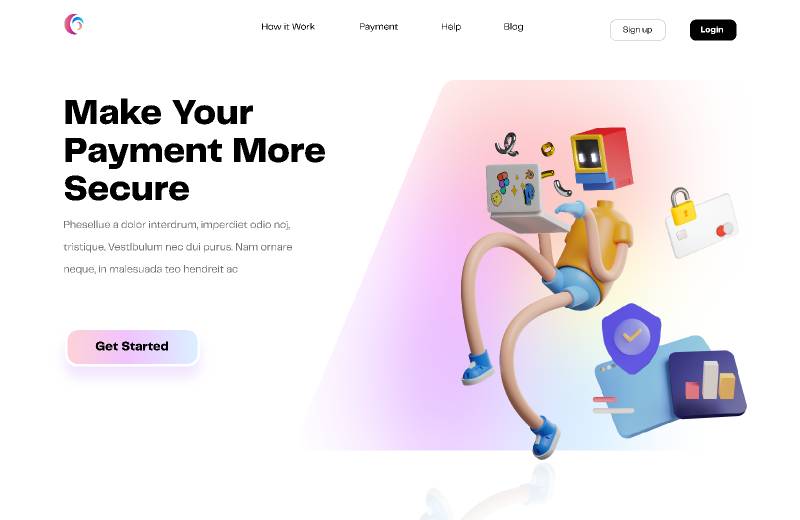 Landing Page Figma Template