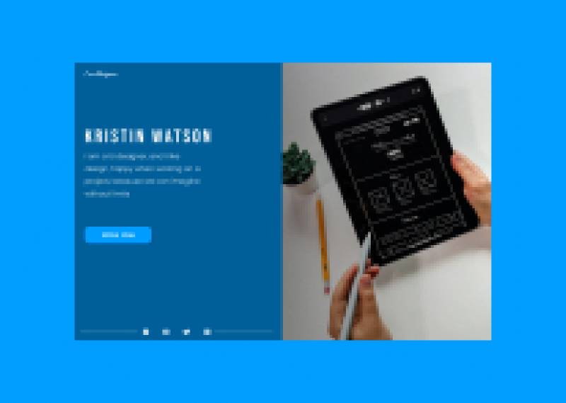 Landing Page for Ui Designer Figma Template