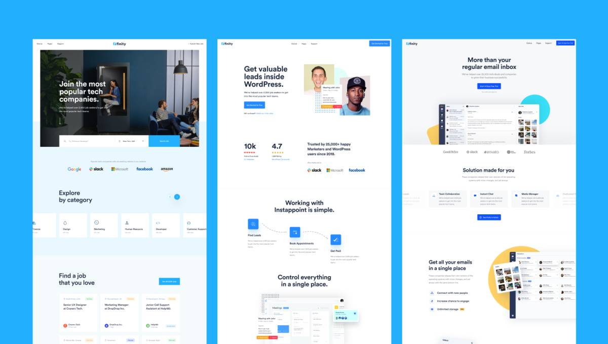 Landing UI Kit figma free