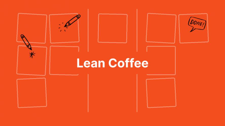 Lean Coffee FigJam Template