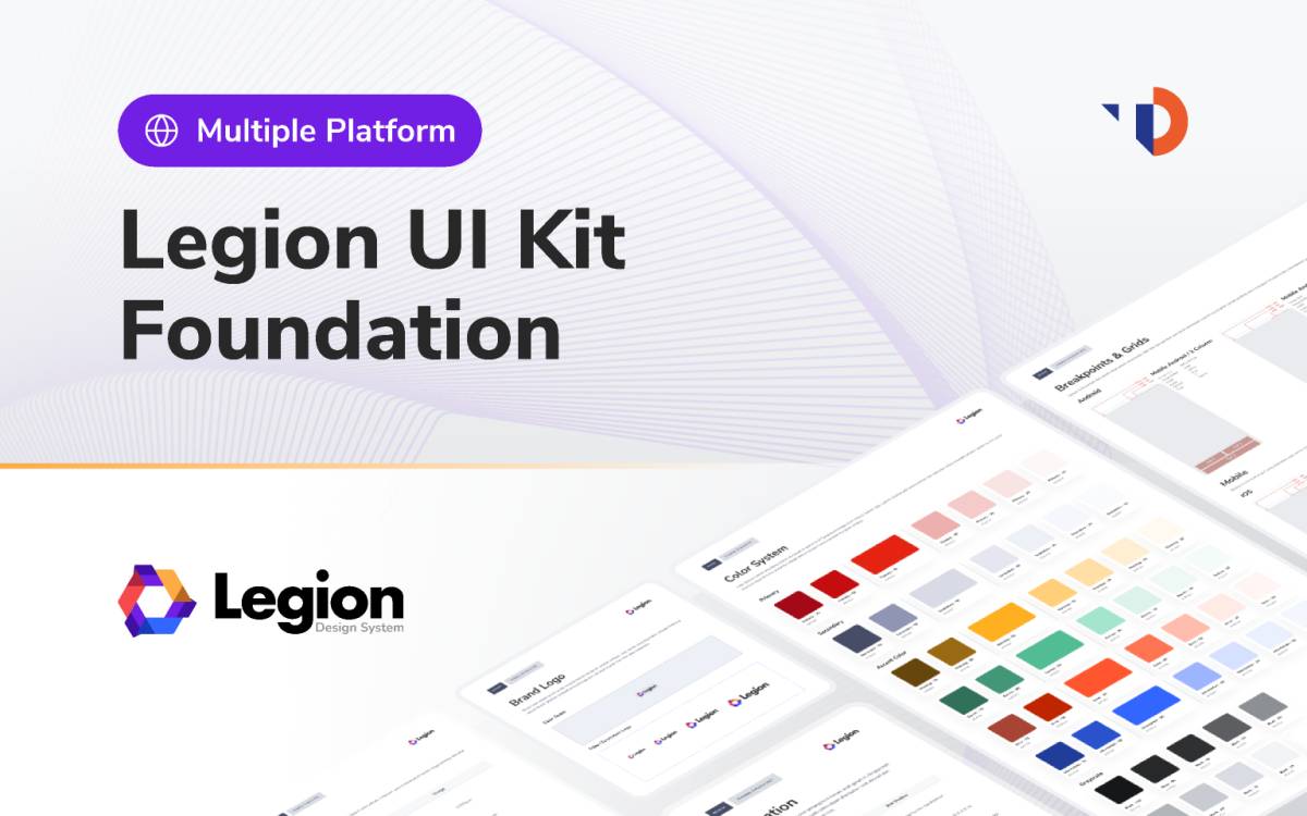 Legion UI Kit - Foundation Figma Ui Kit